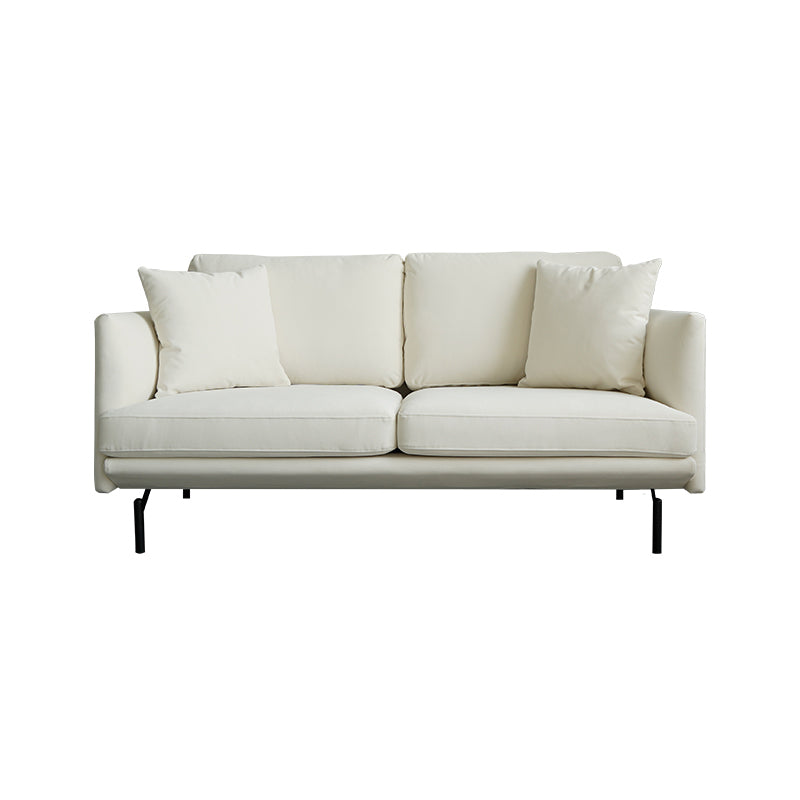 Stationary 2-seater Living Room Tuxedo Arm Standard Cushions Settee