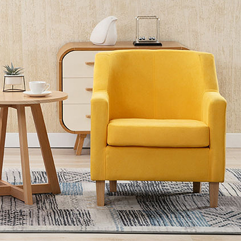 Synthetic Arm Chair 27.55" L x 24.40" W x 31.49" H  Accent Armchair for Living Room