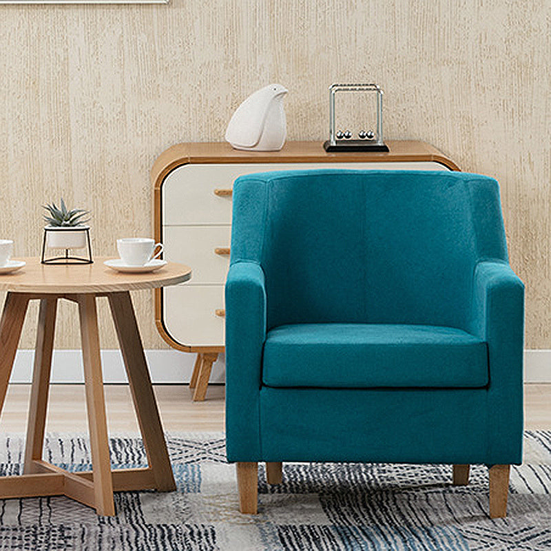 Synthetic Arm Chair 27.55" L x 24.40" W x 31.49" H  Accent Armchair for Living Room