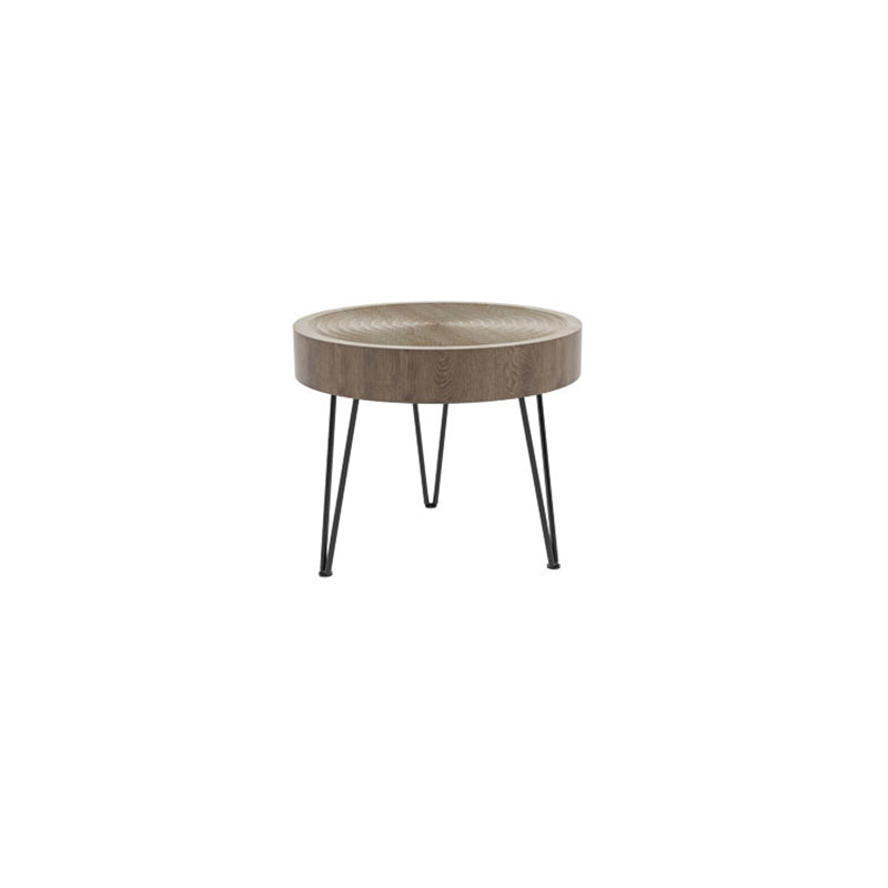 Round Wooden Coffee Table North European 3 Legs Coffee Table