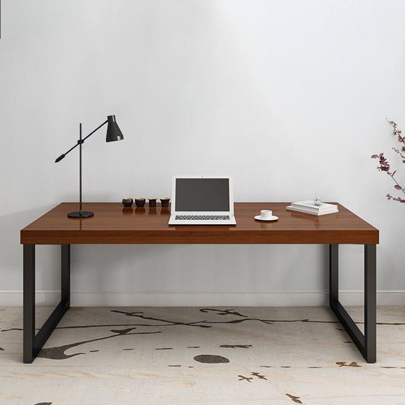 Solid Wood Rectangular Work Table Home Office Modern Writing Desk