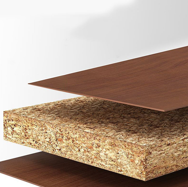 Walnut Storage Chest Modern Bedroom Storage Chest Dresser with 3 / 4 / 5 / 6 Drawers