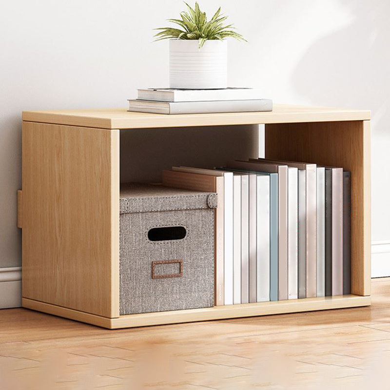 Contemporary Engineer Wood Bookshelf Open Back Bookcase,17.7"L x 7.9"W x 11"H