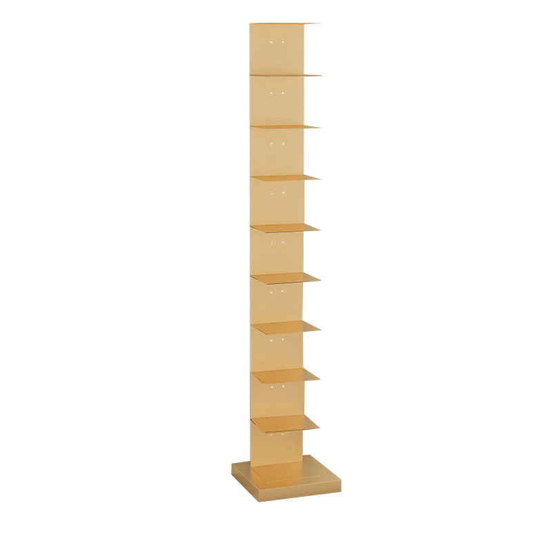Metal Geometric Bookshelf Scandinavian Style Home Office Bookcase