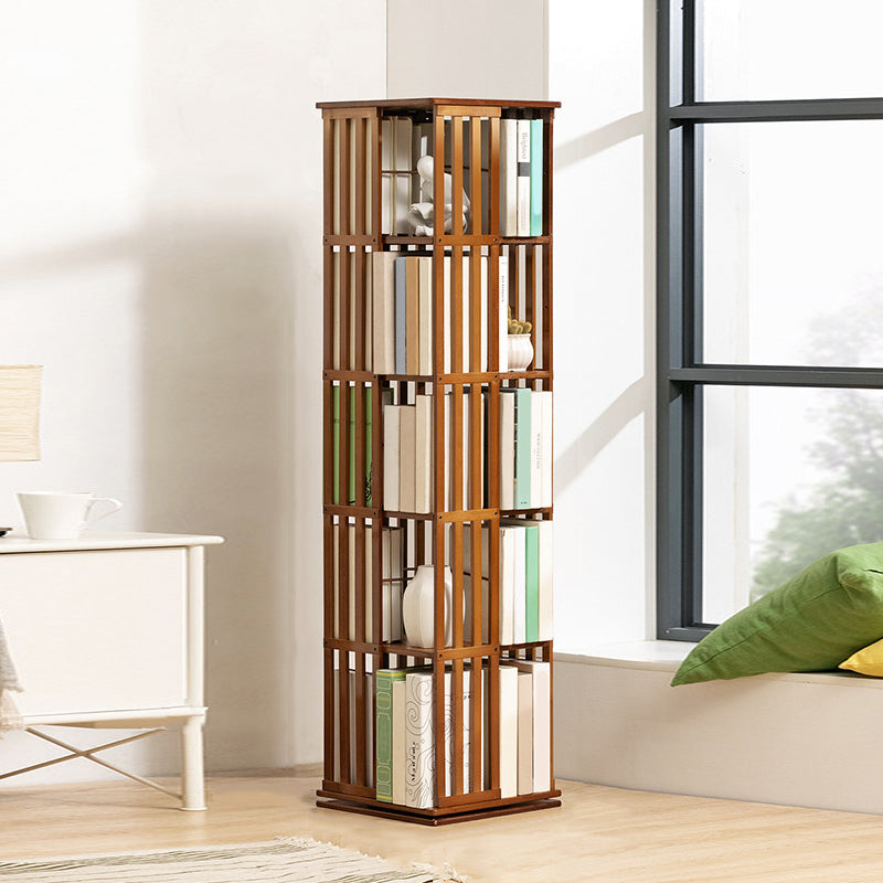 Geometric Rotatable Bookshelf Modern Style Study Room Bookshelf
