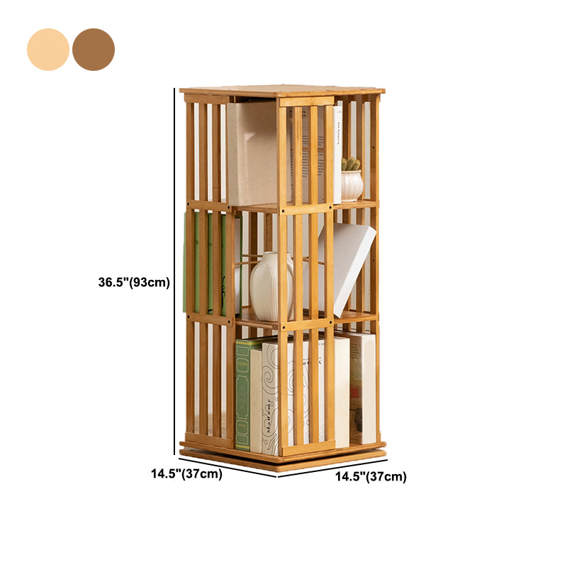 Geometric Rotatable Bookshelf Modern Style Study Room Bookshelf