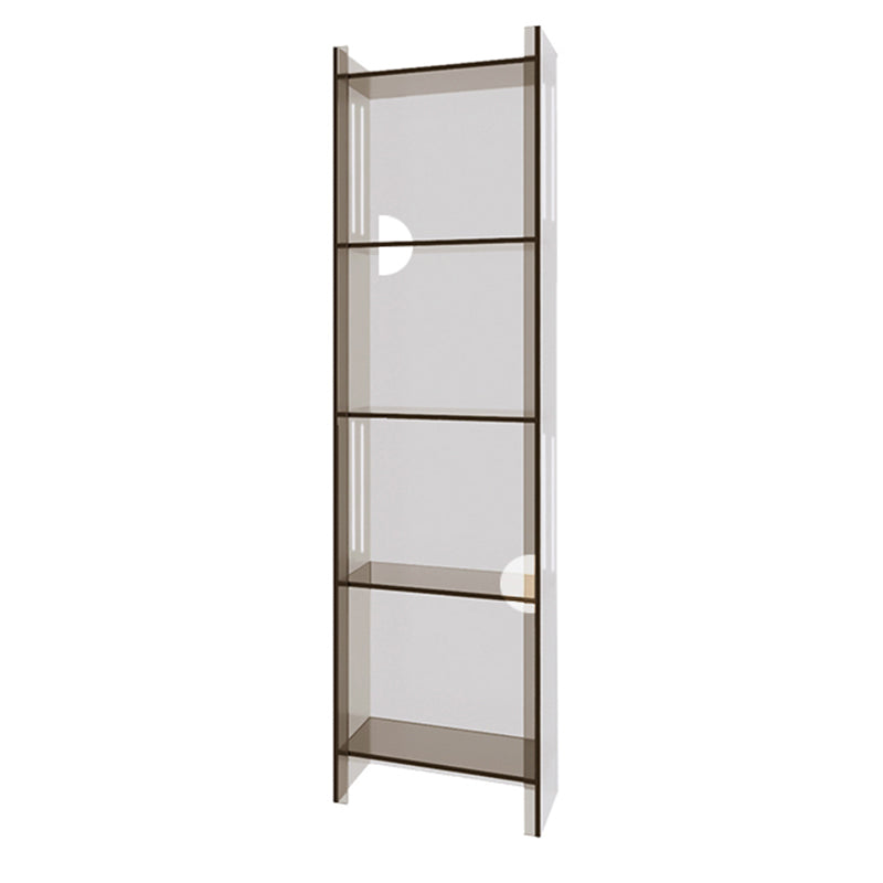 Standard Closed Back Bookshelf Scandinavian Acrylic Bookcase