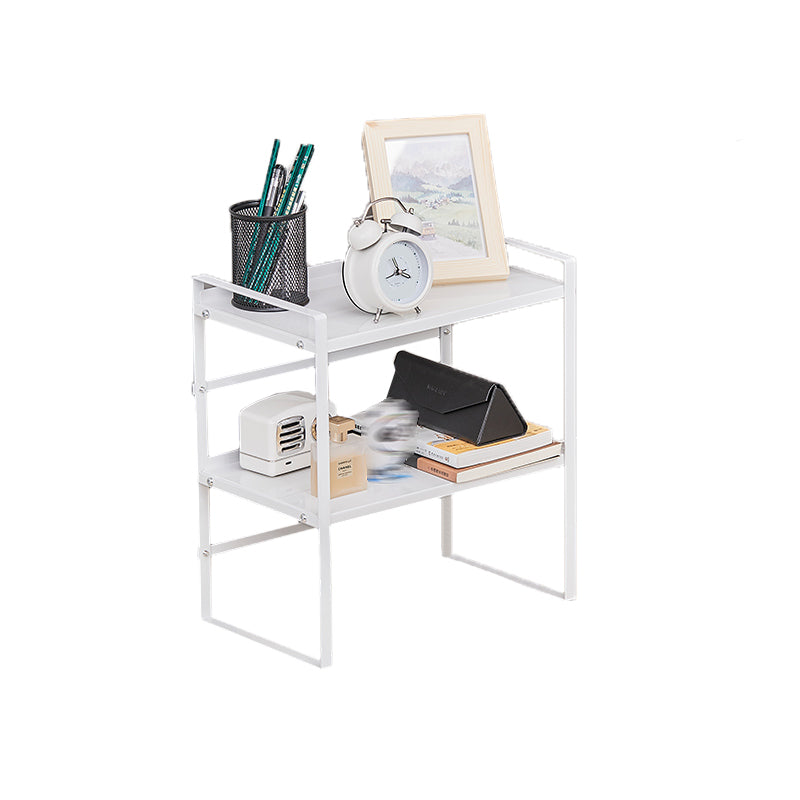 Modern Metal Bookcase, Geometric Bookshelf for Any Room, 8.5" W