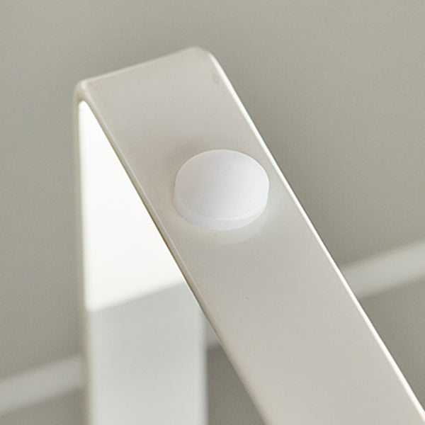 Modern Metal Bookcase, Geometric Bookshelf for Any Room, 8.5" W