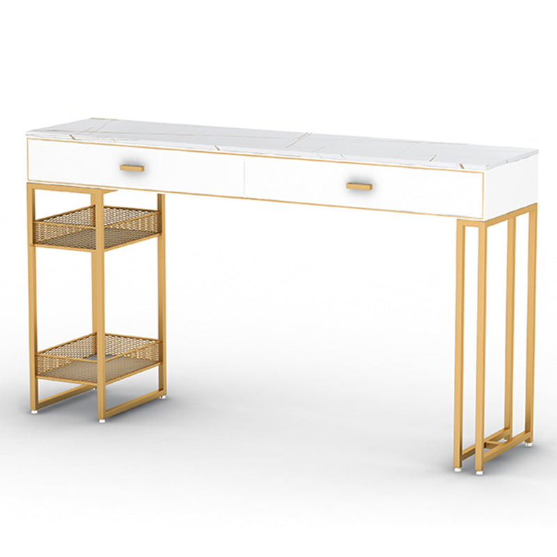 Stone Bar Dining Table Industrial Bar Dining Table with Sled Base