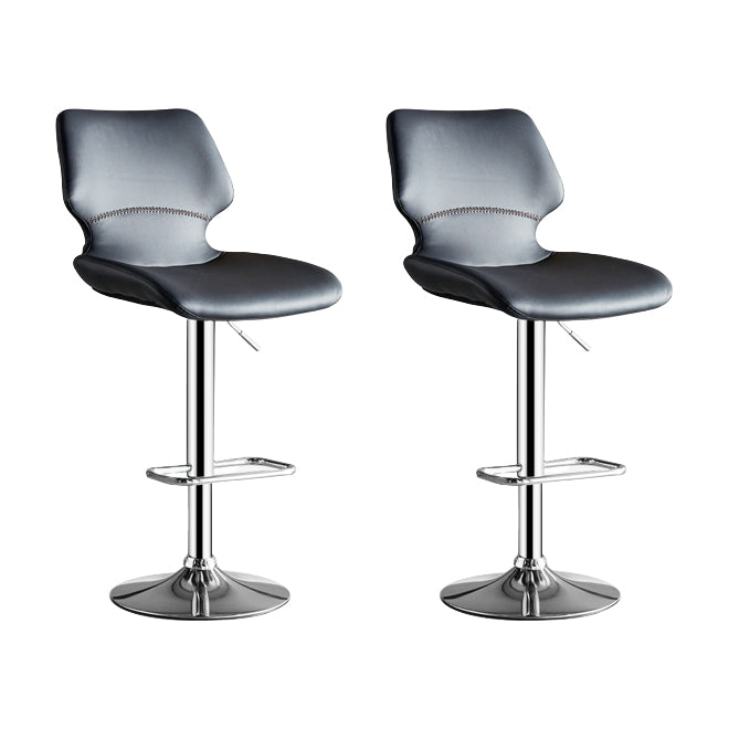 Modern Liftable Bar-stool Metal Counter Bar Stool with Metal Legs for Kitchen