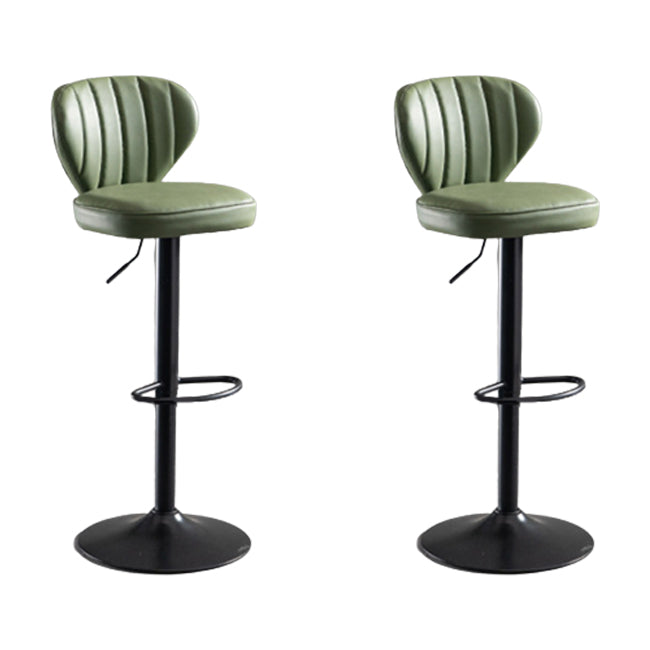 Modern Liftable Bar-stool Metal Counter Bar Stool with Metal Legs for Restaurant