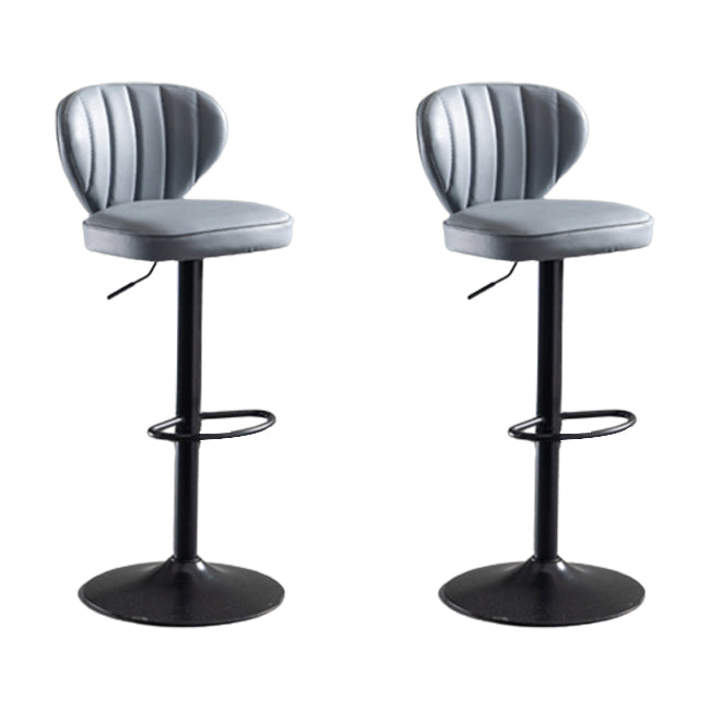 Modern Liftable Bar-stool Metal Counter Bar Stool with Metal Legs for Restaurant