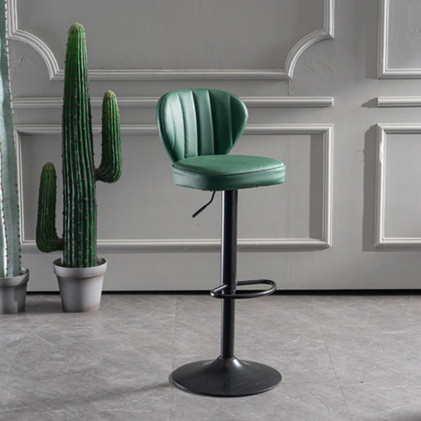 Modern Liftable Bar-stool Metal Counter Bar Stool with Metal Legs for Restaurant