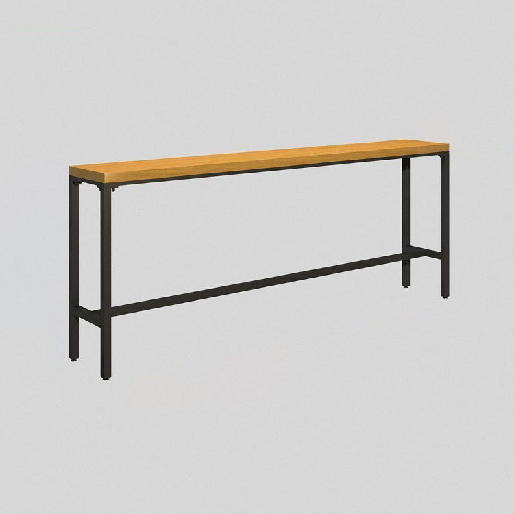 Modern 1/6/11 Pieces Bar Table Set Rectangle Pine Wood Counter Table with High Stools