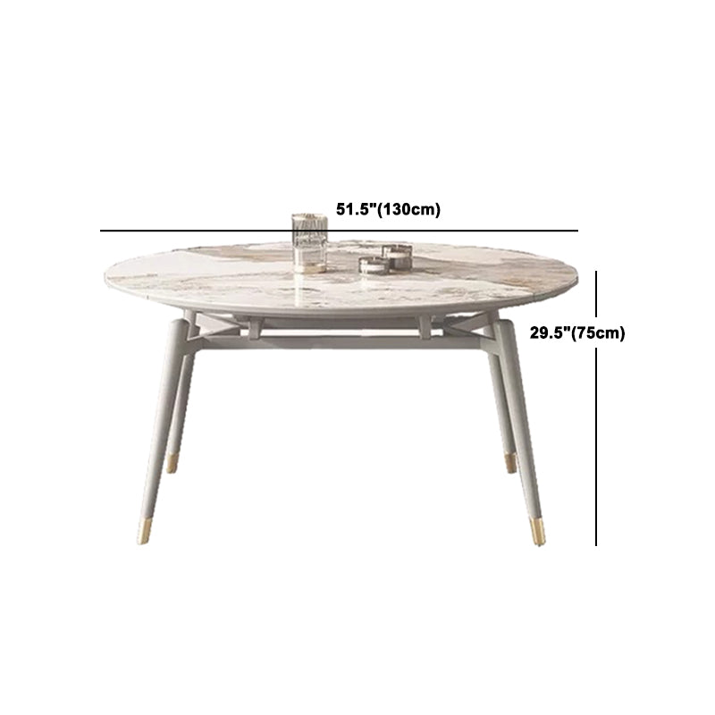 Modern Extensible Dining Table Set 1/2/5/7 Pieces Home Dining Room Set