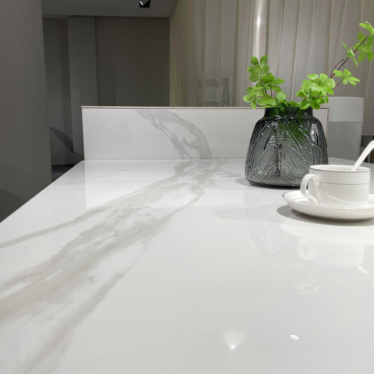 Minimalist Acrylic Dining Table Sets 1/4/5 Pieces Home Table and Chairs