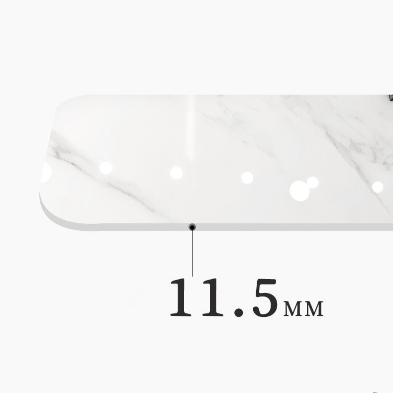 Traditional Luxury 4 Legs Furniture Stone Dining Table for Dining Room