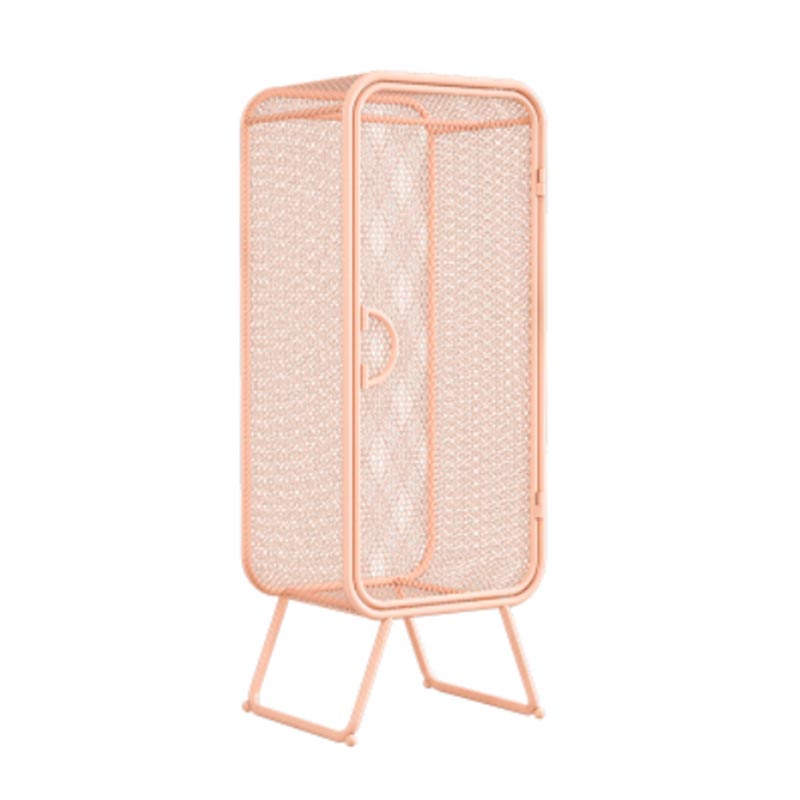 Metal Wardrobe Cabinet Contemporary Hinged Wardrobe Armoire for Home