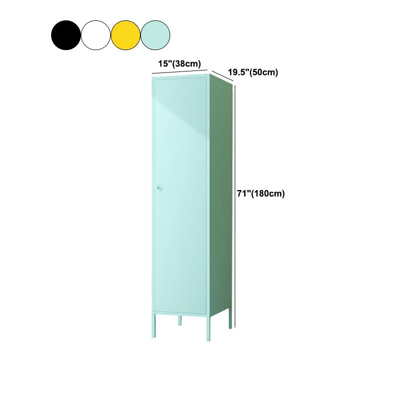 Contemporary Wardrobe Closet Steel Wardrobe Armoire for Bedroom