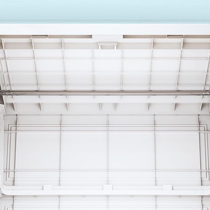 Contemporary 2-Door Wardrobe Armoire Plastic Storage Cabinet