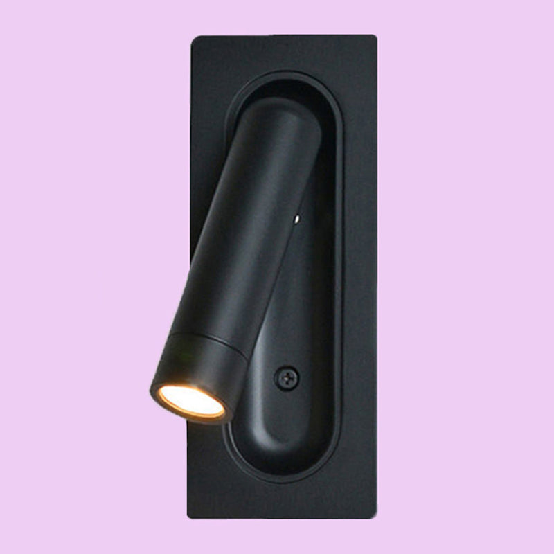 1 Light Wall Sconce Modern Style Metal Wall Lighting for Bedside