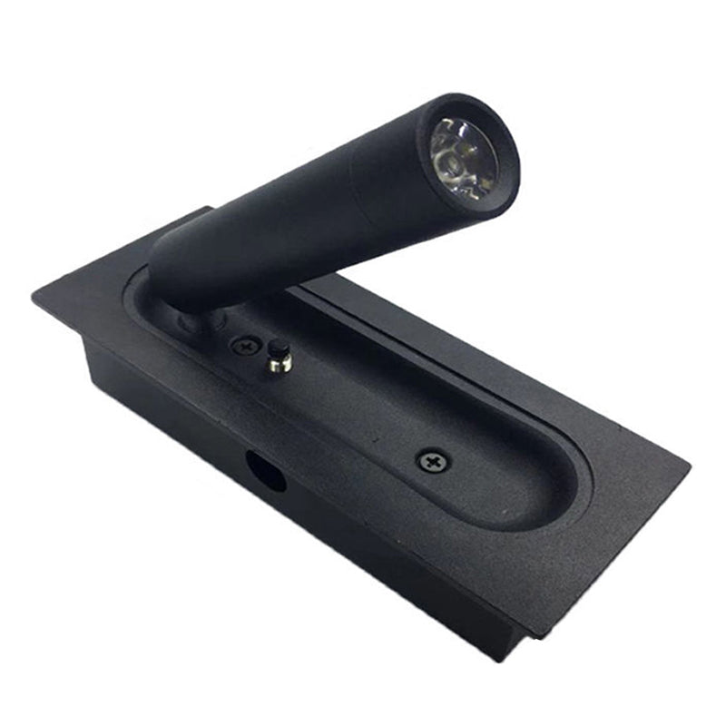 1 Light Wall Sconce Modern Style Metal Wall Lighting for Bedside