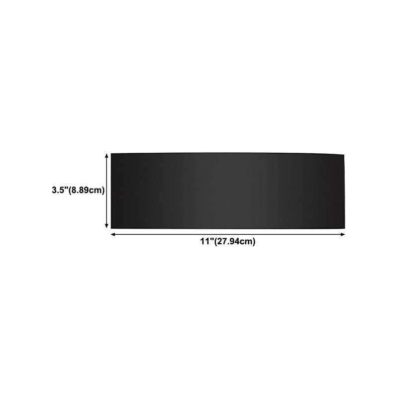 Multi Lights Wall Mount Light Modern Black LED Wall Light for Living Room