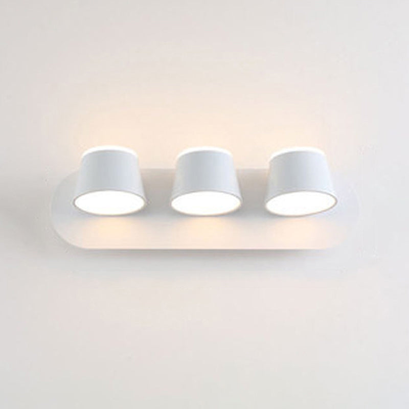 Multi Light Wall Sconce Modern Style Metal Wall Lighting for Bedside