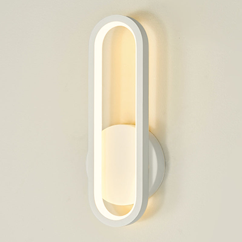 Modern Simple Wall Mount Light LED Wall Light with Acrylic Shade for Living Room