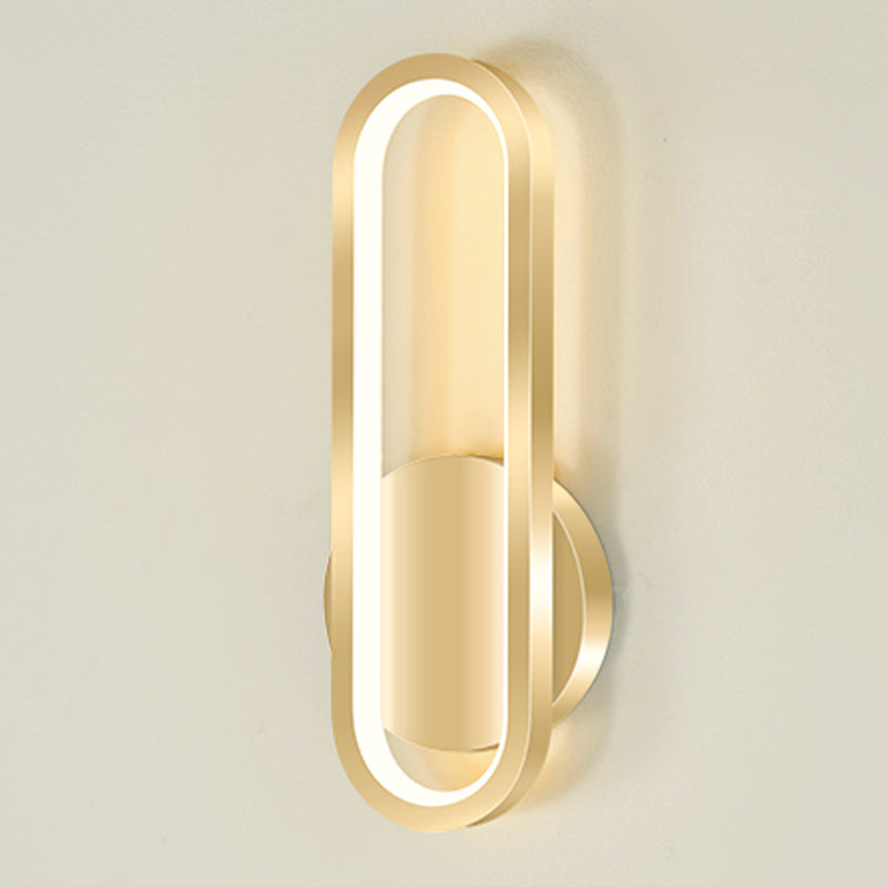 Modern Simple Wall Mount Light LED Wall Light with Acrylic Shade for Living Room
