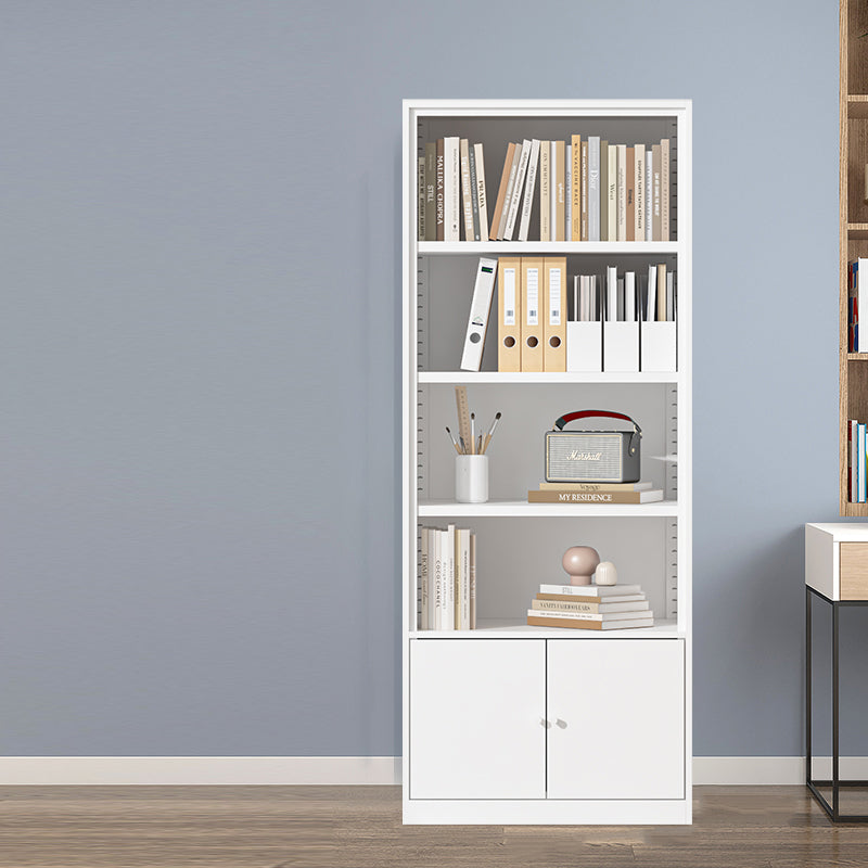 Closed Standard Bookshelf Modern Door Home Study Living Room Bookcase
