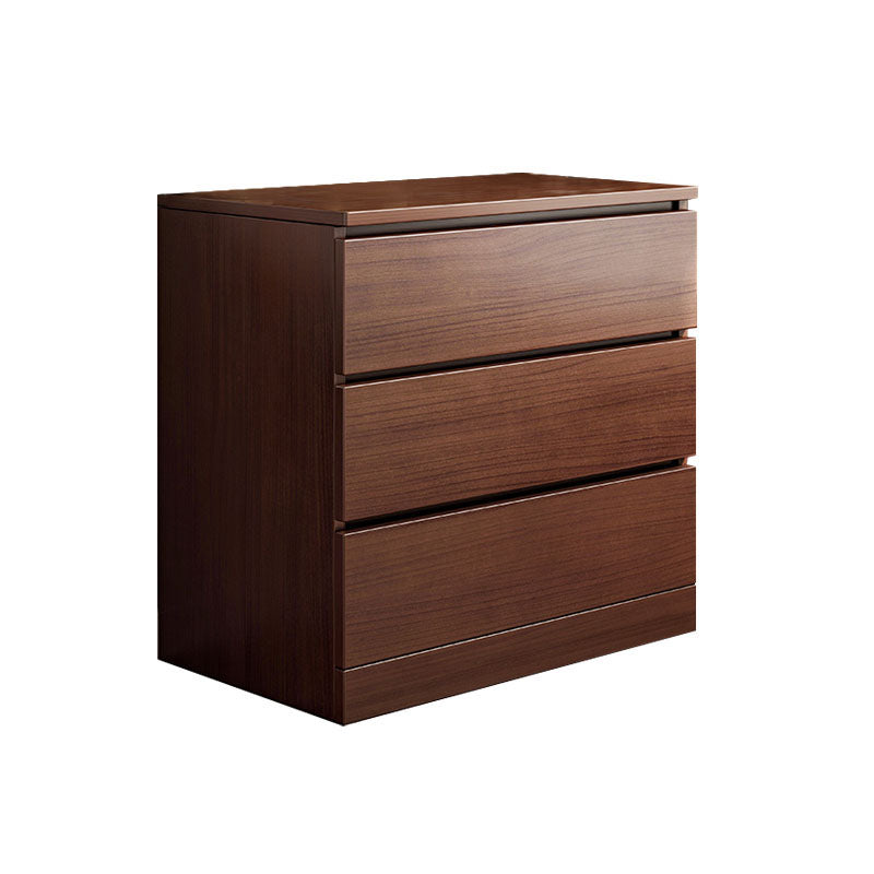 Modern Storage Chest Vertical Wooden Bedroom Storage Chest Dresser with Drawers