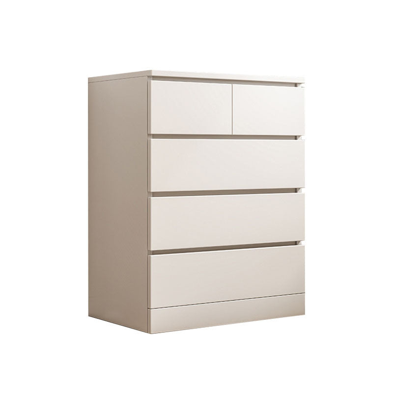 Modern Storage Chest Vertical Wooden Bedroom Storage Chest Dresser with Drawers
