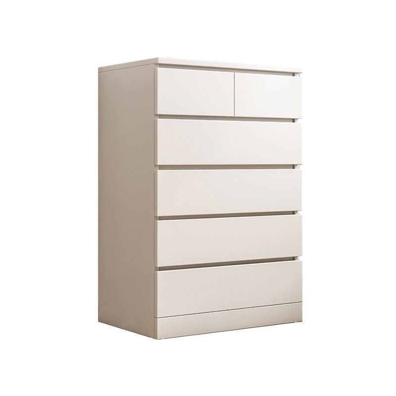 Modern Storage Chest Vertical Wooden Bedroom Storage Chest Dresser with Drawers