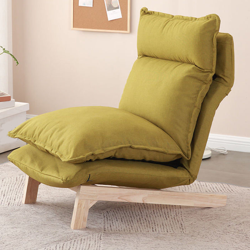 Linen Chair 23.6" L x 31.6" W x 31.4" HConvertible Chair for Living Room