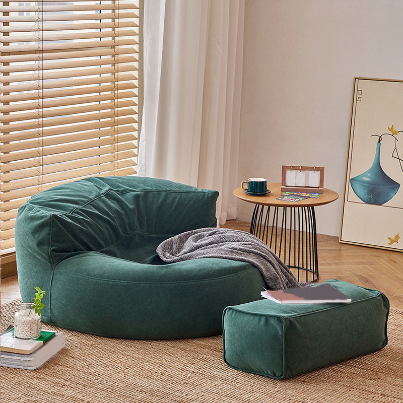 37.40" L x 37.40" W x 19.68" H Velvet Accent Room Chair for Living Room