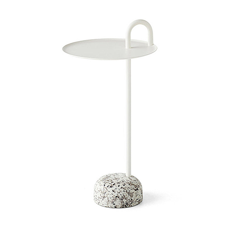 27.6" Tall Modern Nordic Fashion End Table Small Cafe Side Table