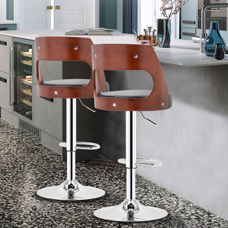 Industrial Style Liftable Bar-stool Metal Counter Bar Stool with Metal Legs for Kitchen