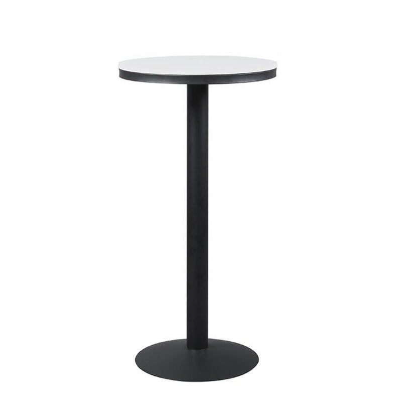 1/2/3/4 Pieces Glam Round Bar Table Set Bistro Set with Faux Marble Top