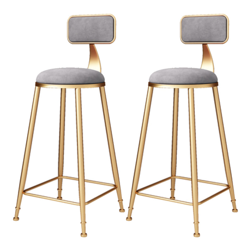 1/2/7 Pieces Glam Iron Bar Table Set Rectangle White Faux Marble Bistro Set with Footrest