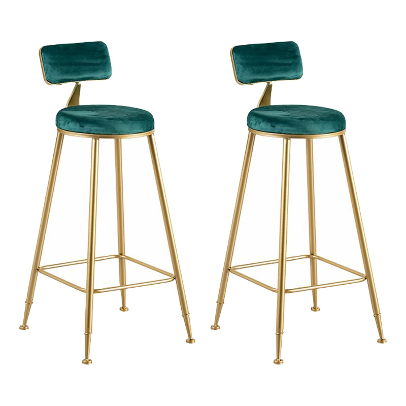 1/2/3 Pieces Marble Bar Table Set Glam Matte Finish Bar Stool and Table Set