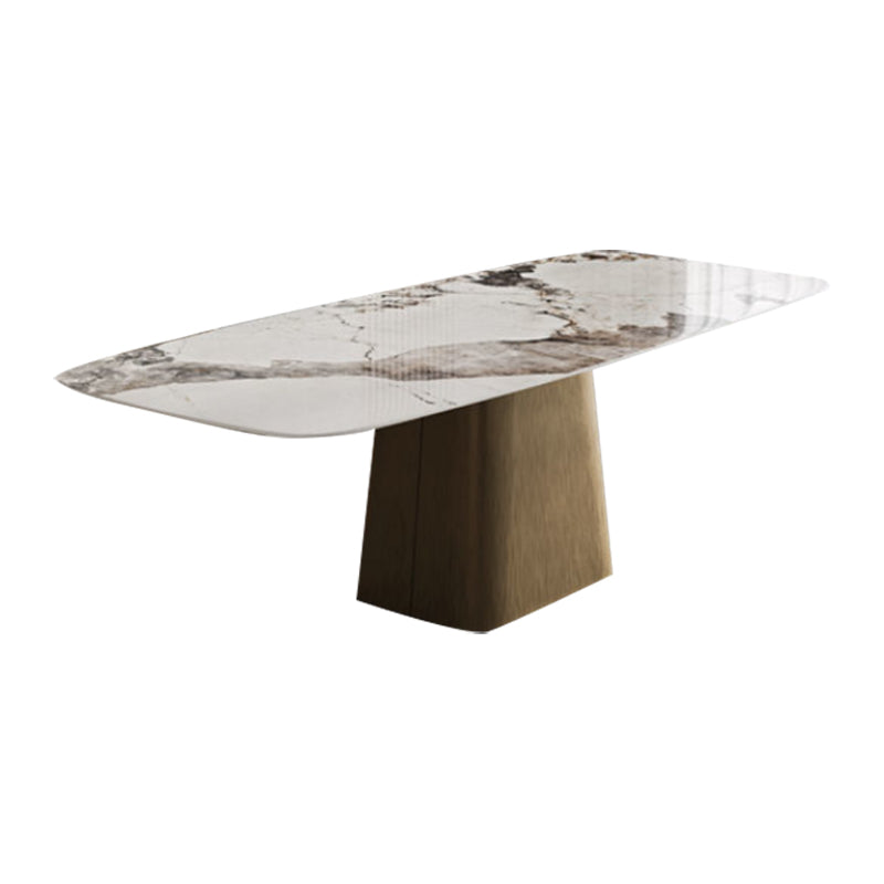 Modern Home Dining Room Table Set 1/4/5/7 Pieces Sintered Stone Dining Table Set