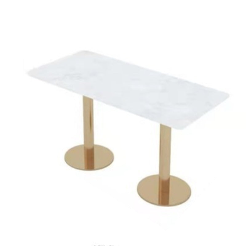 Nordic 1/3/5 Pieces Dining Set Round Stone Dining Table for Dining Room