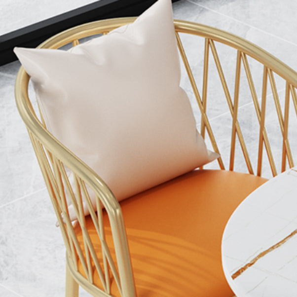 Nordic 1/3/5 Pieces Dining Set Round Stone Dining Table for Dining Room