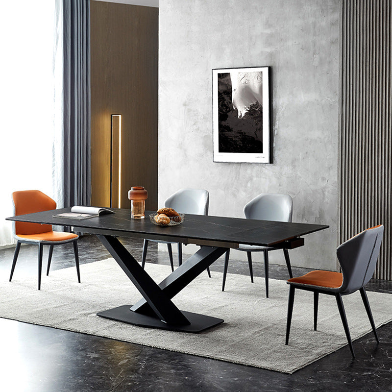 Modern Home Dining Room Set 1/4/5 Pieces Extensible Dining Table Set