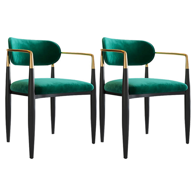 Scandinavian Round Dining Table Set 1/2/5/6/7 Pieces Home Dining Room Set