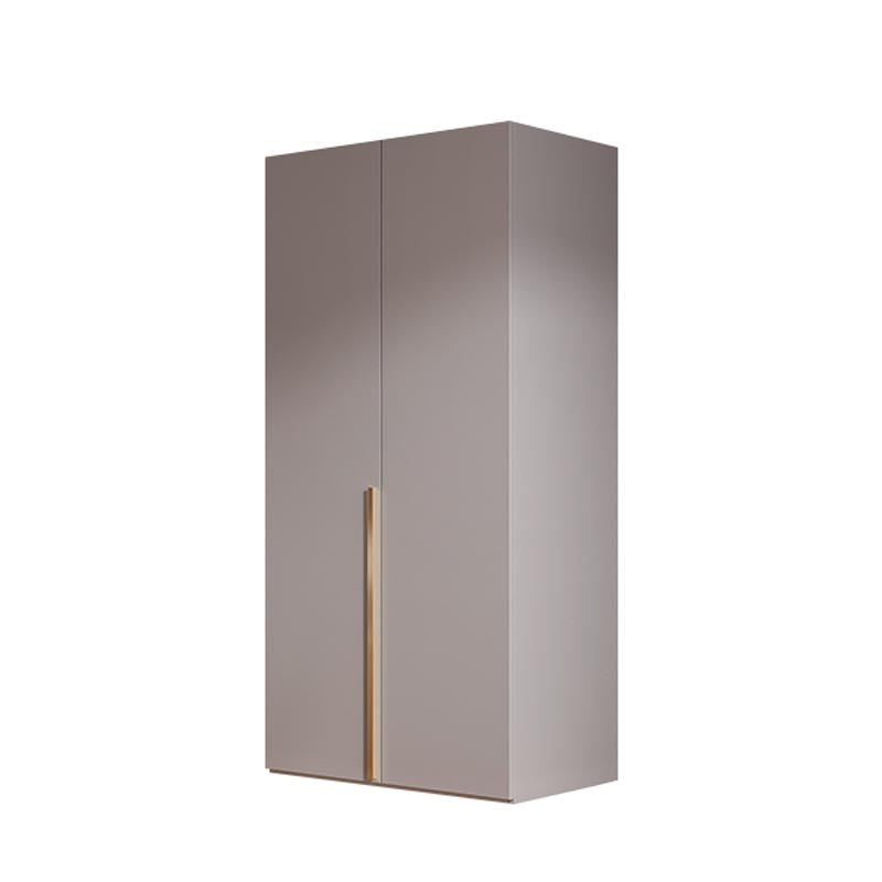 Bedroom Storage Cabinet with Hinged Door Manufactured Wood Modern Cabinet