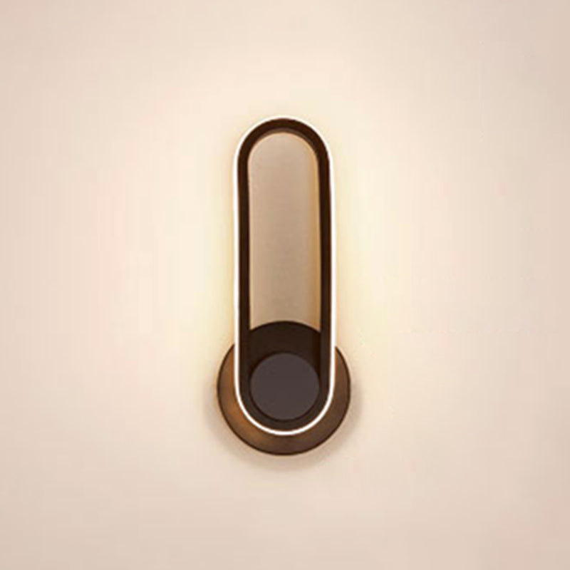 Metal Wall Lights Modern Style 1 Light Wall Sconce for Living Room