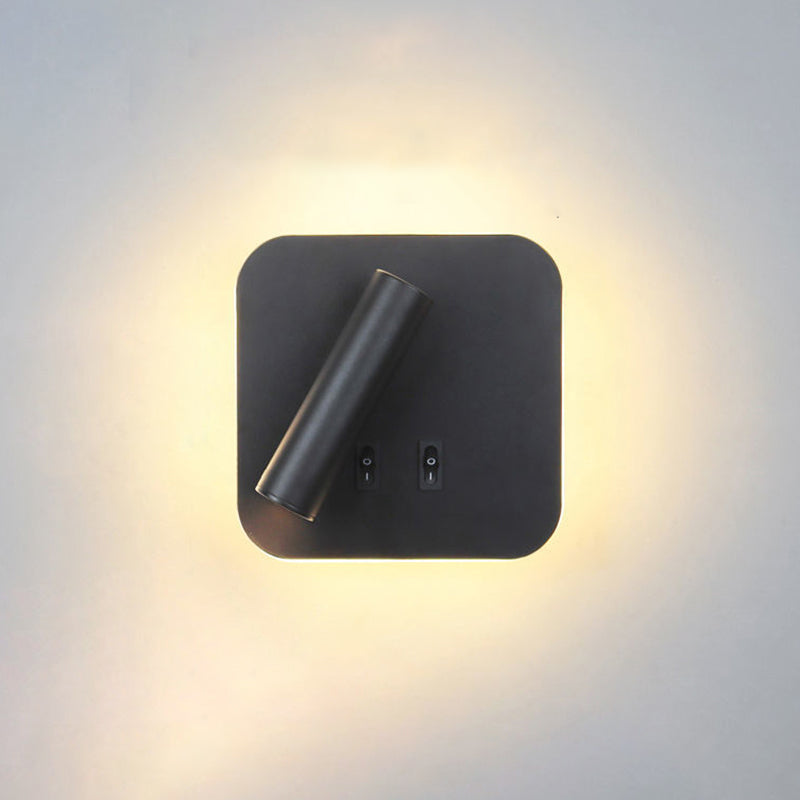 Metal Wall Lights Modern Style 2 Light Wall Sconce for Bedroom